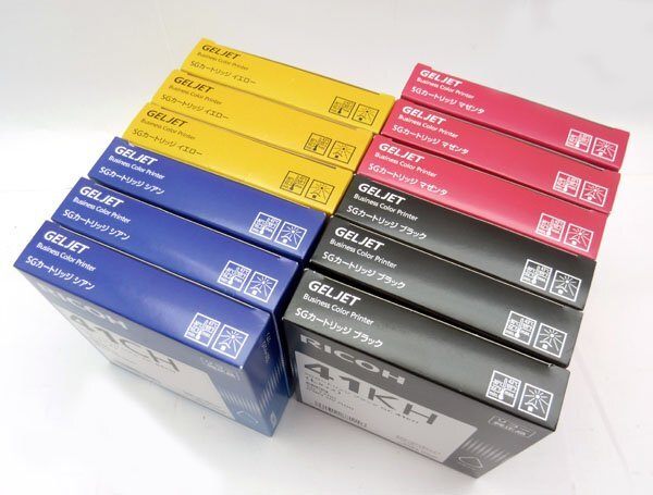RICOH 純正SGインクカートリッジ Lタイプ 4色×3個 計12個セット ※推奨期限切れ - 安心保証・業界最安値の販売 福助